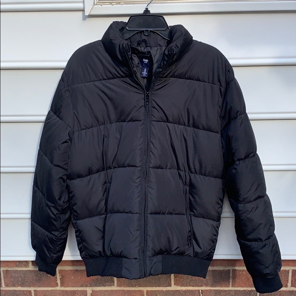 Black Gap Puffer Coat